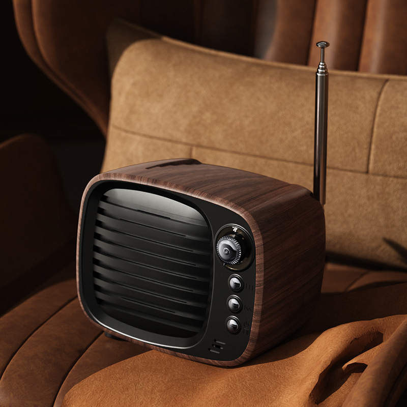 JY-81 Retro TV Bluetooth Speaker
